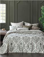 Cotton Rich Jovany Bedspread Set with Linen