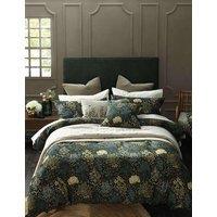 MM Linen Pure Cotton Limetta Bedding Set Olive