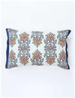 Pure Cotton Eadi Bolster Cushion