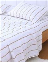 Pure Cotton 200 Thread Count Fitted Sheet
