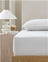 MM Linen Pure Linen Laundered Fitted Sheet & Pillowcase Set Natural