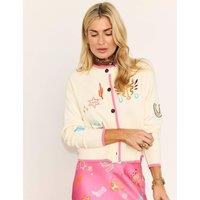 Never Fully Dressed Embroidered Cardigan Multi