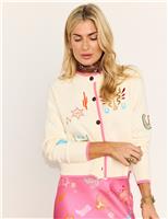 Embroidered Cardigan