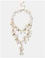 Pearl Statement Multi Layered Necklace