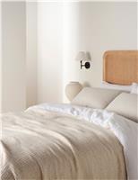 Pure Cotton Speckled Textured Throw