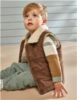 Cord Borg Lined Gilet (3 Mths-3 Yrs)