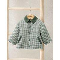 Mamas & Papas Check Jacket (3 Mths-3 Yrs) Green