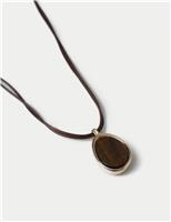 Natural Stone Pendant Necklace