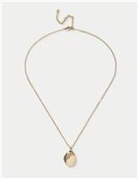 14ct Gold Plated Locket Necklace