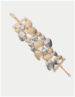 Irregular Brushed Metal Wristwear