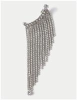 Pave Fringe Ear Cuff