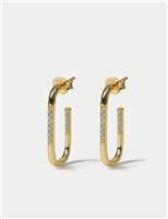 Sterling Silver Gold Plated Earrings