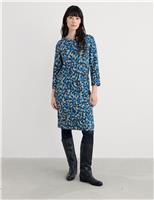 Cotton Rich Floral Shift Dress