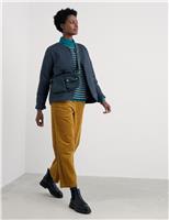 Pure Cotton Quilted Jacket