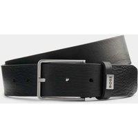 Boss Leather Smart Belt Black