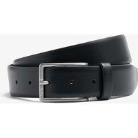 Boss Leather Smart Belt Black