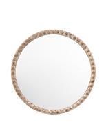 Millbrook Wooden Large Round Wall Mirror