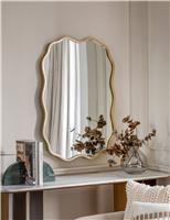Sloane Metal Medium Rectangular Wall Mirror