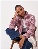 Boucl Fleece Zip Up Jacket