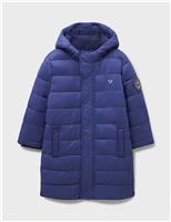 Longline Puffer Coat (3-12 Yrs)