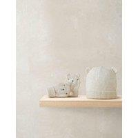 Mamas & Papas Kids' Bear Hat and Mitten Set (0-6 Mths) Oatmeal