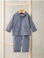Pure Cotton Gingham Pyjamas (3 Mths - 3 Yrs)