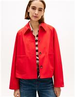 Pure Cotton Lightweight Short Jacket