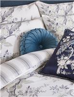 2pk Pure Cotton Sateen Belvedere Pillowcases