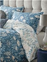 2pk Pure Cotton Sateen Parterre Pillowcases