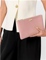 Faux Leather October Birthstone Pouch