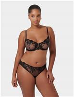 Marseille Embroidered Mesh Briefs