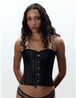 Ana Strapless Mesh Panel Corset