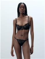 Camelia Lace Wired Longline Bra A-E