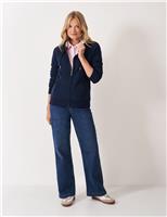 Borg Lined Zip-Up Hoodie