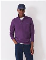 Cotton Rich Pique Long Sleeve Polo Shirt