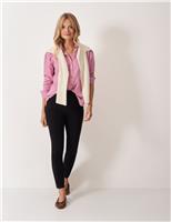 Pure Cotton Flannel Checked Boyfriend Shirt