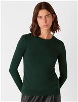 Annie Sparkly Knitted Crew Neck Jumper