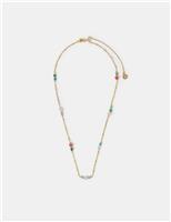 14ct Gold Plated Bead Necklace