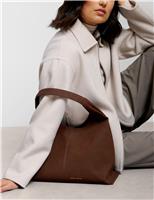 Faux Suede Shoulder Bag