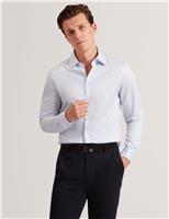 Regular Fit Pure Cotton Striped Dress Shirt