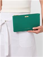 Faux Leather May Birthstone Pouch