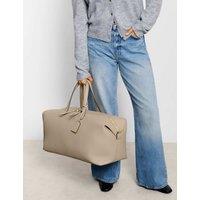 Katie Loxton Faux Leather Padded Top Handle Weekend Bag Taupe
