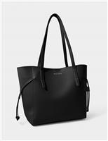Katie Loxton Faux Leather Tote Bag Black