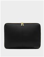 Katie Loxton Faux Leather Laptop Case Black