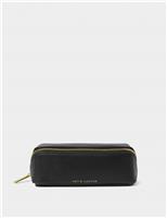 Faux Leather Small Make-Up Bag