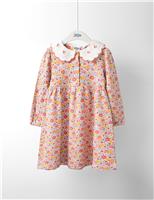 Floral Embroidered Collar Dress (6 Mths-7 Yrs)