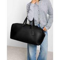 Katie Loxton Faux Leather Padded Top Handle Weekend Bag Black