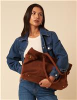 Suede Tote Bag