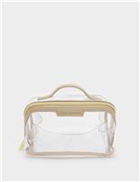 Clear Fold-Out Wash Bag