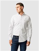 Gunn Slim Fit Pure Cotton Check Oxford Shirt
